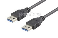 USB3.0cabel,USB C type,USB 3.0 AM TO AM cable   長度1米 黑色，USB CABLE，USB延長線，延長線，移動硬盤延長線，設備延長線工廠